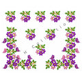 Embroidered Look Daman & Bunches 003