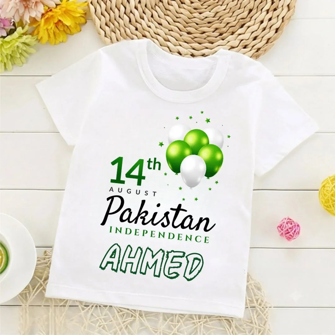 14th Aug T-Shirt 03 – Polyester - Soft & Comfortable | Sublimation Printed