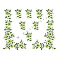 DTF Heat Transfer Embroidered Look Set 015 DTF heat transfer design