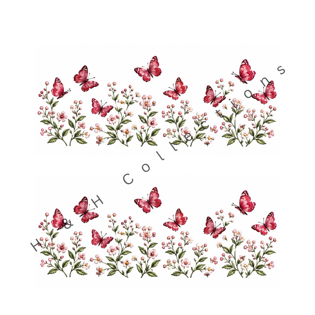 DTF Heat Transfer Border Design 002 DTF heat transfer design