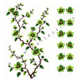 DTF Heat Transfer Embroidered Look Set 035