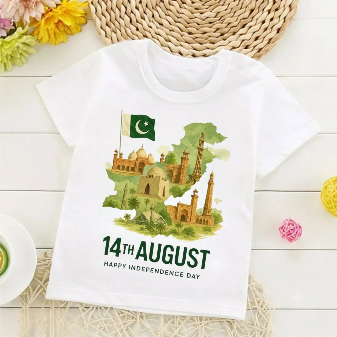 14th Aug T-Shirt 20 – Polyester - Soft & Comfortable | Sublimation Printed